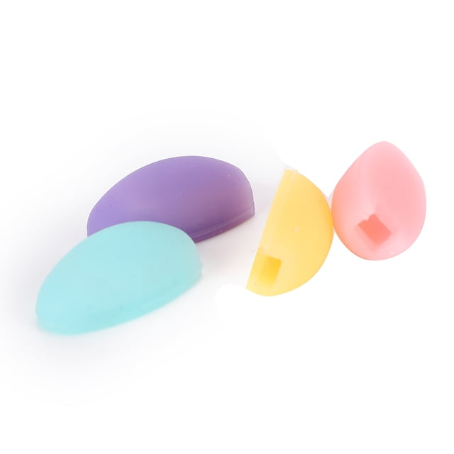 Flauta de reposo en el dedo, 4 piezas diferentes colores de instrumentos de viento duradero y liviano, suave para flauta en el HOGAR