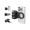 Black, variant on Fun Shot Magnetic Phone Camera Style Shutter Grip for Magsafe iPhone & Android with Detachable Wireless Shutter Button for iOS16/17/18 -Comfort Ergonomic Phone Grip Handle Holder
