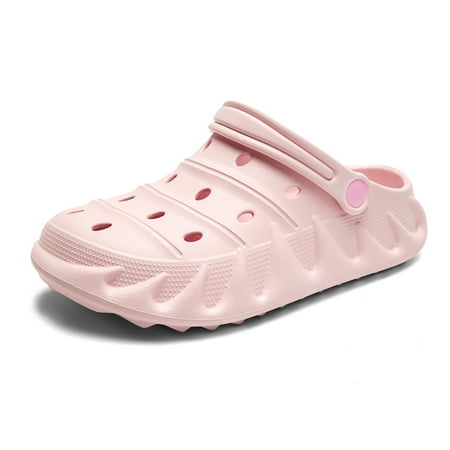 

Cyiecw Unisex Garden Clogs Slip-on Garden Shoes Lightweight Beach Sandals Slippers for Women and Men