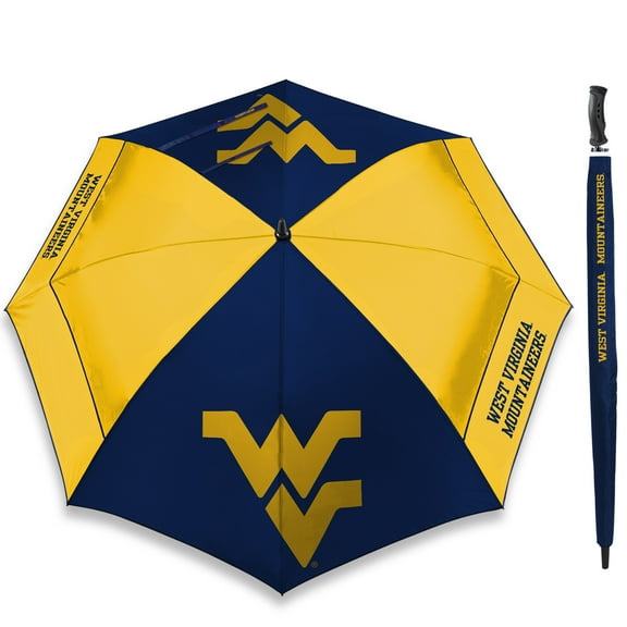 West Virginia Mountaineers 62" WindSheer Lite Golf Umbrella
