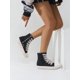 thumbnail image 1 of New Style Women Boots High-Top Black Boots Thigh High Boots Women Lace-Up Zip Flat Boots Party Shoes For Women Daily Wear Ladies Shoes Casual Fashion, 1 of 4