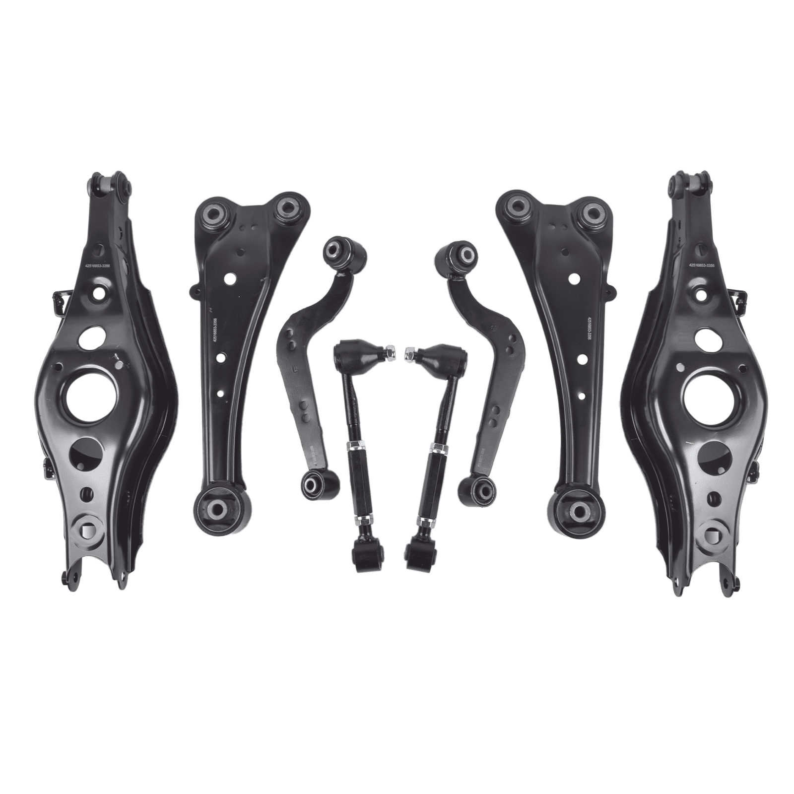 GELUOXI Rear Lateral Upper Lower Control Arm Set For Lexus NX200t NX300h NX300  Toyota RAV4 4876042010 4878042010