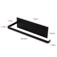 thumbnail image 2 of Yucurem Magnetic Paper Towel Holder for Fridge, Toilet Paper Roll Holder Magnet Towel Rack Wall Mount Organizer for Paper Towels Rolls Bathroom Pantry RV Kitchen Storage (Black), 2 of 8