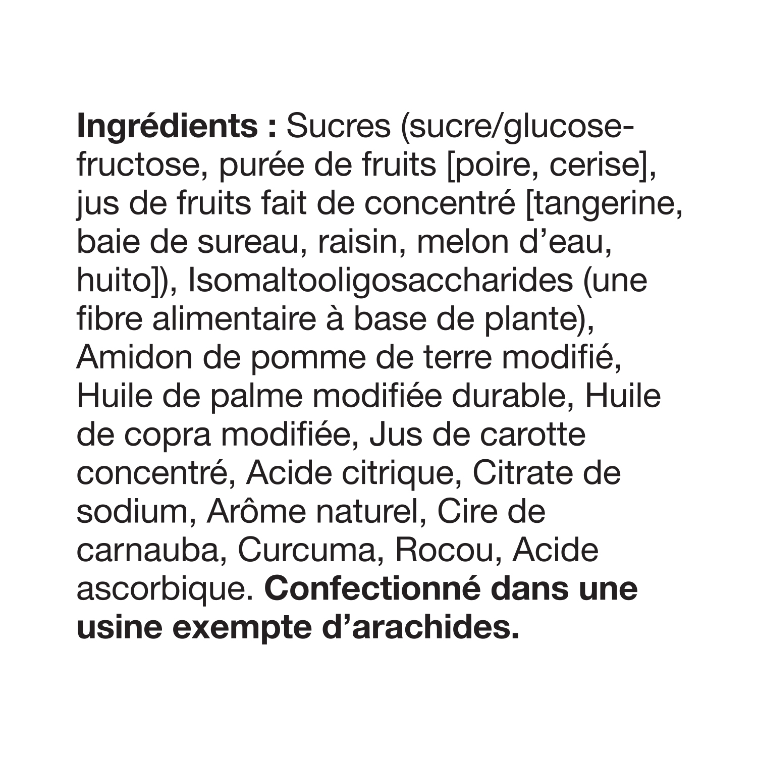 REALFRUIT 33% Less Sugar Sunshine Smash, Dare Real Fruit Candy 120 gr