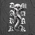 thumbnail image 2 of Harry Potter Gothic Dark Mark Unisex Adult Heather T Shirt, Charcoal Heather, 3X-Large, 2 of 3