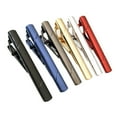 thumbnail image 5 of Clip de corbata para hombre, moda de gama alta, clásico, negocios, boda, Clip de cuello Simple, acce Tomshoo  Dorado, 5 of 5