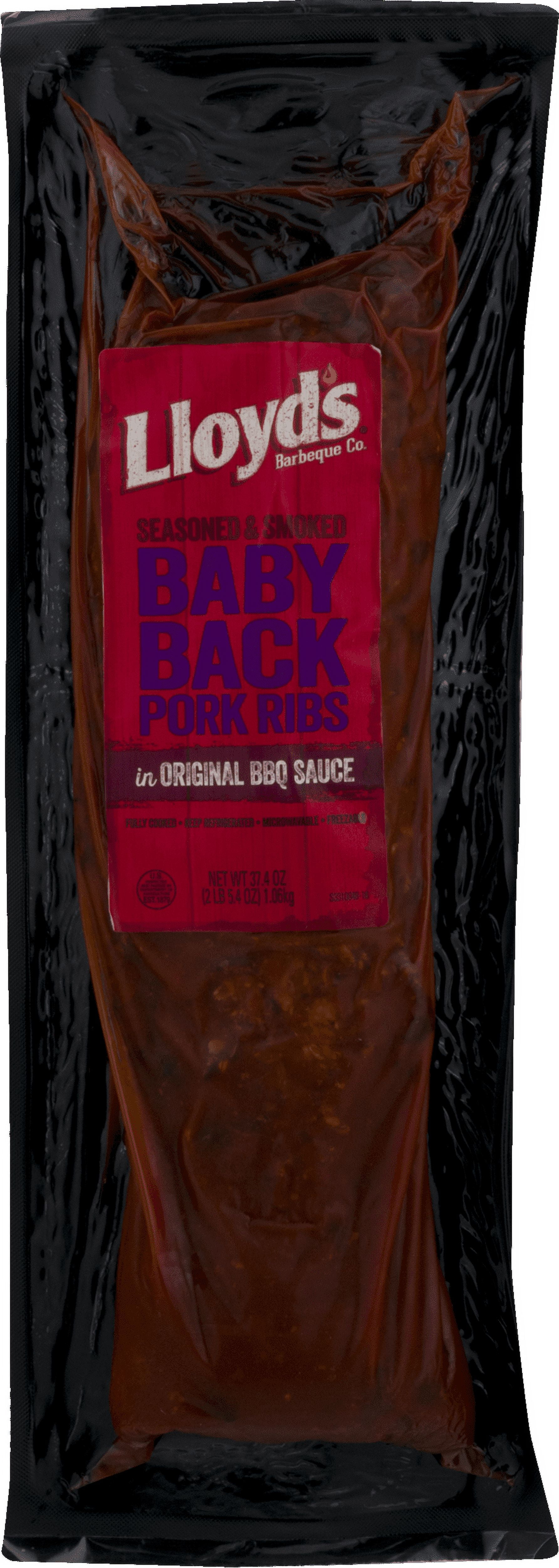 Lloyd's Bbk Ribs W/bbq