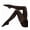 Black, variant on Women's MeMoi MO-312 Perfectly Opaque Control Top Tights (Black M/L)
