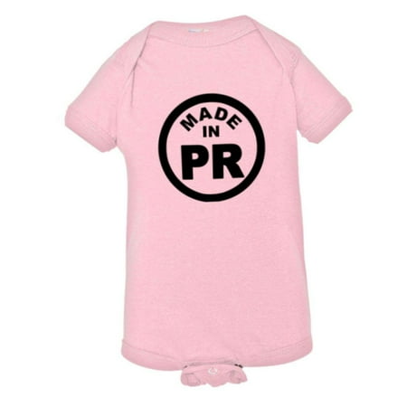 

PleaseMeTees™ Baby From Born Made In Puerto Rico PR Logo Label HQ Jumper