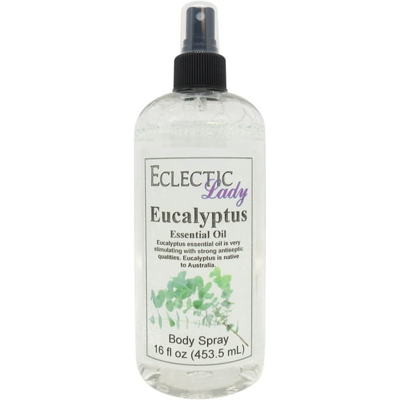 Eucalyptus Body Spray, Eclectic Lady, Hydrating Mist, Unisex, 16 oz