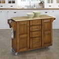 thumbnail image 2 of Homestyles Create-a-Cart Brown Kitchen Cart, 2 of 6