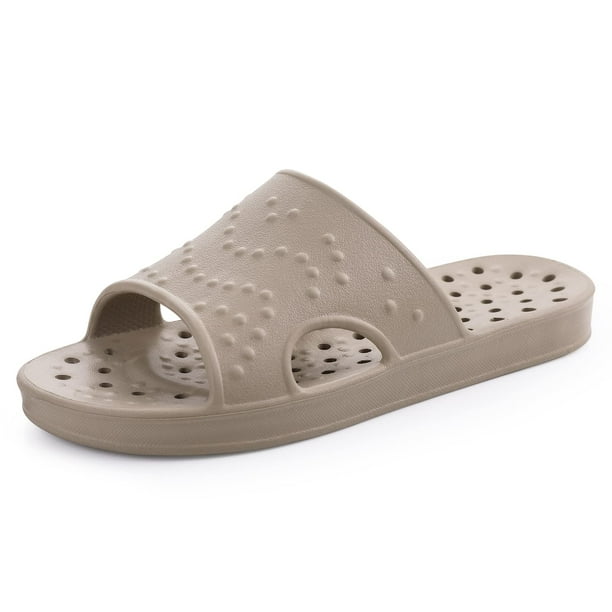 Litfun Shower Shoes for Women Men, Quick Drying Non Slip Bath Slippers