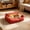 43#Red, variant on Dog Bed Mat, 4 Season Cooling Pet Sleeping Mat Washable Non Slip Portable Cushion Sofa Crate Bed Soft Comfort Rest Pad, for Dogs Cats Indoor Outdoor Travel Home Use