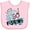 AD-Pink, variant on Inktastic Let's Go Fishing Boys or Girls Baby Bib
