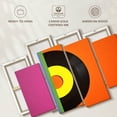 thumbnail image 6 of Elephant Stock Vinyl Record Cover Wall Art - Horizontal Multi Panel Canvas - Living Room Wall Decor - Music Multi Panel - Orange And Yellow Decor - 43" x 27", 6 of 8