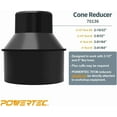 thumbnail image 5 of POWERTEC 3PK 4 inch x 2-1/2 inch. Hose Cone Reducer (70136-P3), 5 of 9