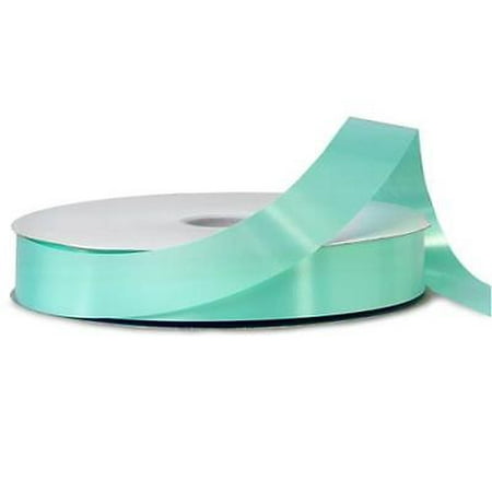 - 2 Unit Aqua Poly Ribbon 1-1/4