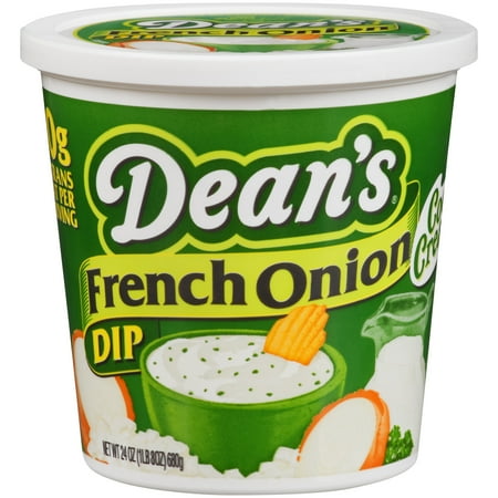 dean s french onion dip 24 oz walmart com