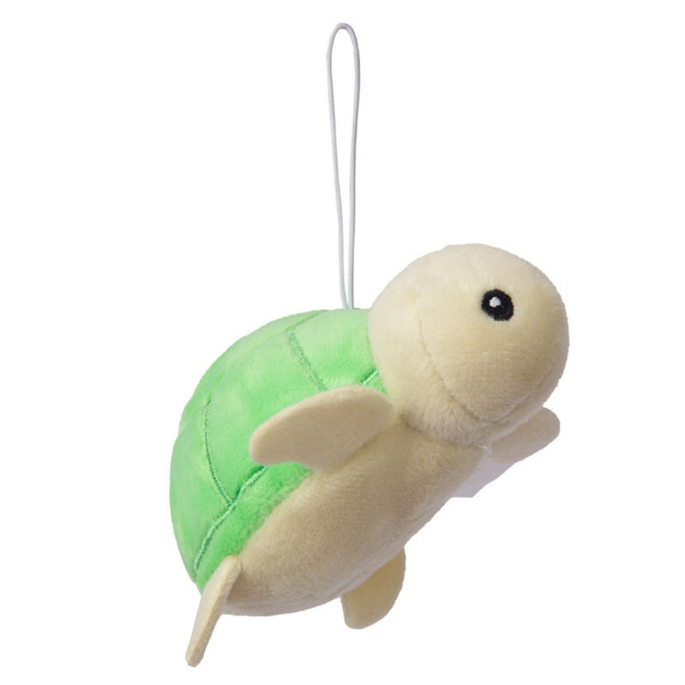 Plush Pendant Elastic Multifunctional PP Cotton Little Turtle Plush Pendant for Girls