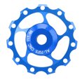 thumbnail image 2 of Polea de cambio trasero de metal de 11T con rodamiento para MTB, actualización azul para un ciclismo suave, 2 of 8