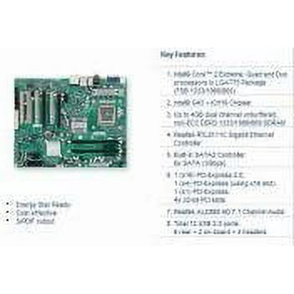 Supermicro C2SEE Core 2 Quad/ G43/ DDR3/ SATA2/ A&V&GbE/ATX Server Motherboard - Bulk