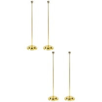 2 Pieces Table Flag Pole and Holder Base Display Stand Office