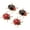 Black+Red, variant on Women Large Crystal Shower Hair Claw Clasp Ponytail Black