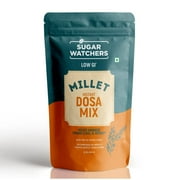 Sugar Watchers Millet Low GI Instant Dosa Mix, 200gm, Diabetic Friendly, Gluten Free