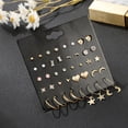 thumbnail image 3 of Juego de Aretes Colgantes para Mujer Hugo Paquete de 20 pares o 30 Estilo02, 3 of 6