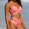 thumbnail image 2 of Vividxx Womens Bikini Sets Two Piece High Waisted Bikini Push Up Swimsuit Wrap Bathing Suit Summer Comfortable Vacation Beachwear, 2 of 8