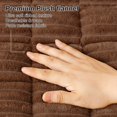 thumbnail image 4 of decorUhome Couch Covers for 2 Cushion Couch Sofa, Non Slip Fuzzy Couch Covers for Pets, Washable Slipcover for Dogs(Brown, 27.6" x 59"), 4 of 10