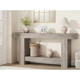 thumbnail image 2 of Yeshouse Long Entryway Accent Table with Shelves, 63” Sofa Table, 2 of 6