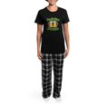 thumbnail image 4 of CafePress - Dublin Down Women's Dark Pajamas - Women's Short Sleeve Print T-Shirt and Pants Dark Cotton Pajama Set, 4 of 7