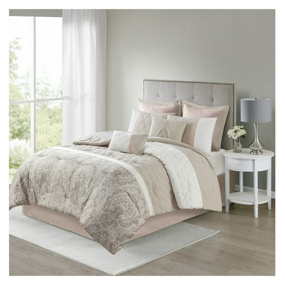 Cal King 8 Piece Comforter Set