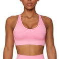thumbnail image 1 of Conjunto de fitness de punto para correr, sujetador deportivo, pantalones de yoga de cintura alta, conjunto de yoga sin costuras, 1 of 5