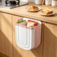 thumbnail image 5 of Wall Mounted Household Foldable Trash Can Kitchen Folding Trash Can Hanging Plastic Telescopic Storage Bin, 5 of 6