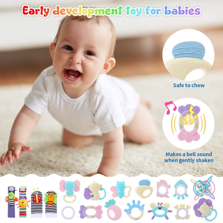 Kaboer Baby Rattles & Teethers, 18-Piece Set photo 4