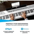 thumbnail image 2 of Teclado de piano digital Alesis Recital 88 teclas con 5 voces, 2 of 7