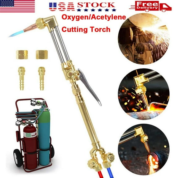 Heavy Duty Victor Style CA1350 100FC Oxygen Acetylene Cutting Welding Torch Set