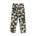 thumbnail image 4 of Easygdp Flowers Men's Pajama Pant, Sleep Elastic Waistband Lounge Pants - X-Large, 4 of 9