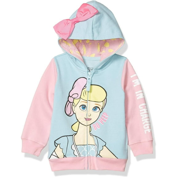 Disney Girls' Toddler Hoodie, Minnie Mouse, Nala and Bo Peep
