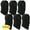 Black*6, variant on 3 Pack Ski Mask Balaclava Full Face Thermal Masks Windproof for Men and Women Black