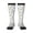 3 Black, variant on Xecao Golfing Clubhouse Print Compression Socks for Both Men And Women for Running, Travel, Flight, Nurse