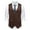 Coffee, variant on JHLZHS Winter Work Jacket for Men Mens Solid Color Single Clamshell True Pocket Suede Mens Suit Vintage Clip Flight Jacket Men 1347