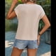 thumbnail image 5 of Suéter de Corta para Mujer, Jersey de Punto de Algodón 2025, Camisetas Sin Mangas, Conjuntos de y Verano, Color Albaricoque L, 5 of 9