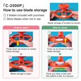 thumbnail image 3 of NT Cutter Heavy-Duty Circle Cutter, 1-3/16-Inch 6-5/16-Inch Diameter, 1 Cutter (C-2500P), 3 of 9