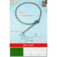 thumbnail image 2 of LinYooLi Women's Dress Belts with Full Rhinestone,Double O-Ring Sparkle Chain Waistband Belt, 2 of 4