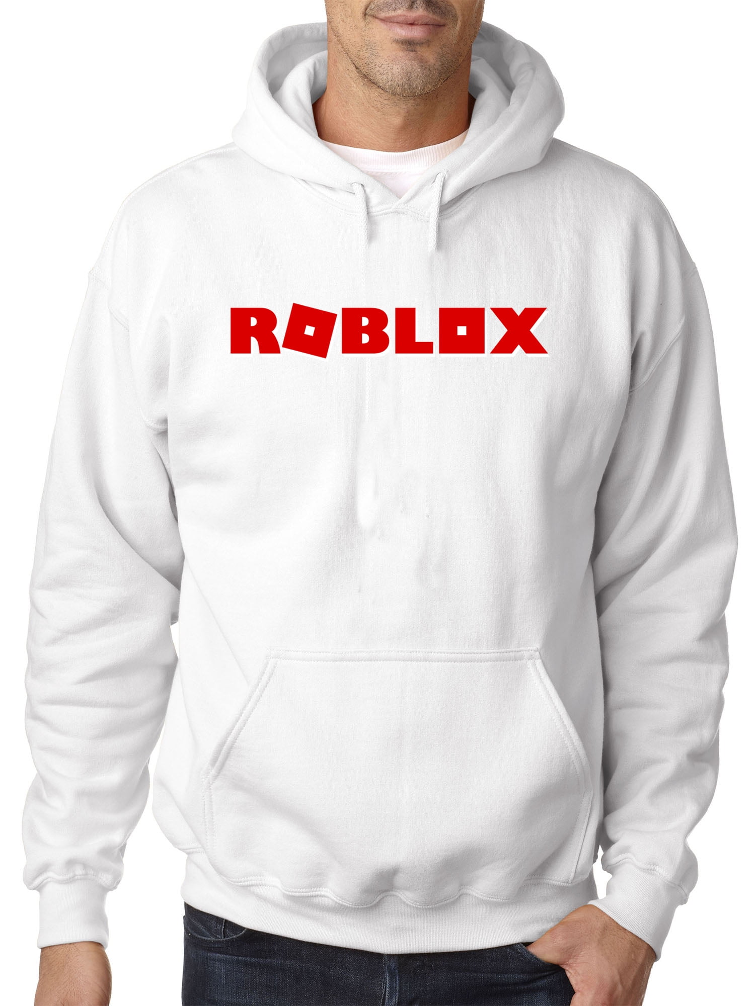 New Way 922 Adult Hoodie Roblox Logo Game Filled Sweatshirt - roblox fashion sport hoodie green hooded sweatshirt for kids
