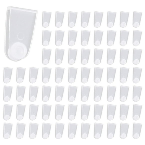 1200 Clips de Plástico para Llaveros, Conector de de Acrílico, Clips de Transparentes para Manualidades, Accesorio para