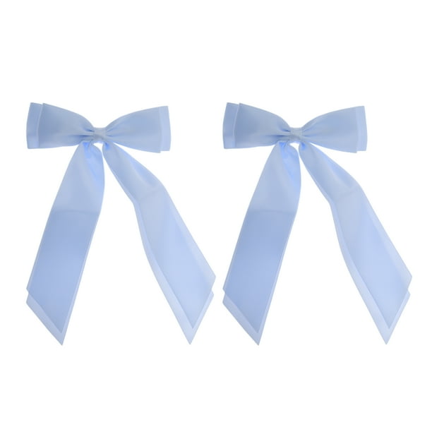 Accesorios de moda únicos, 2 Pcs Clips para el cabello de doble cinta, Clip para peinados, Azul
